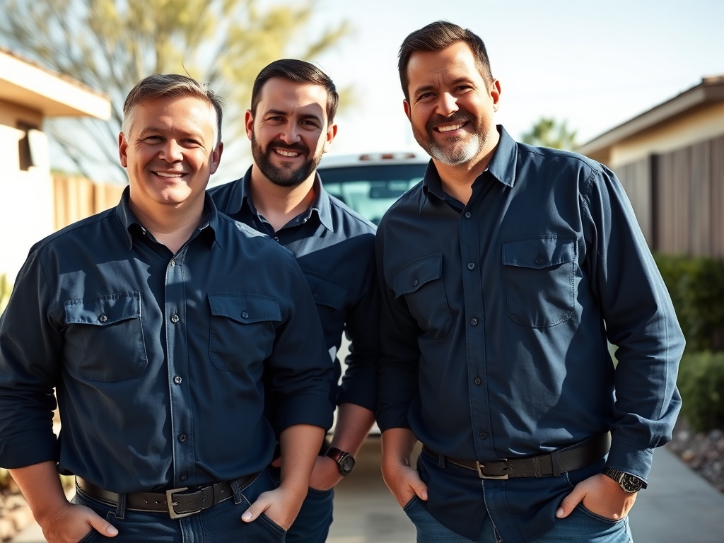 Handyman Yuma AZ crew ready for work